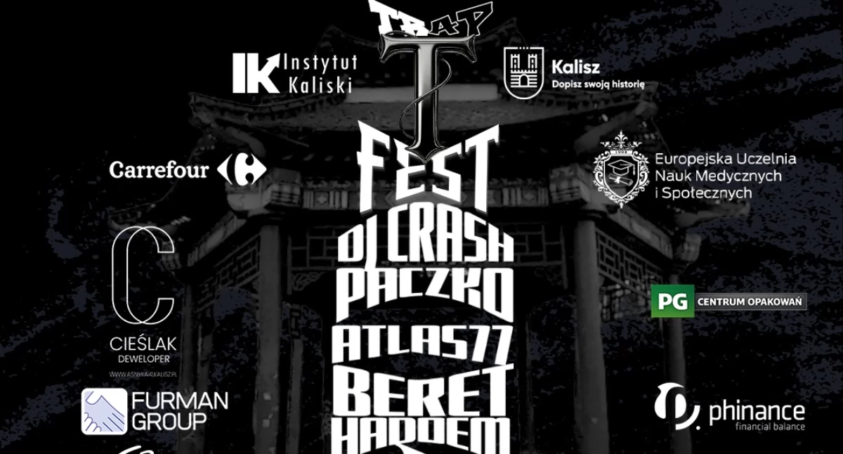 TrapFest w Parku Miejskim. Hip-hopowe wydarzenie wraca do Kalisza