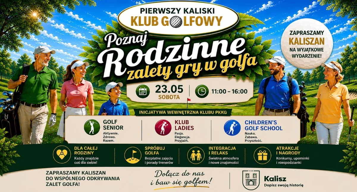 Poznaj rodzinne zalety gry w golfa!