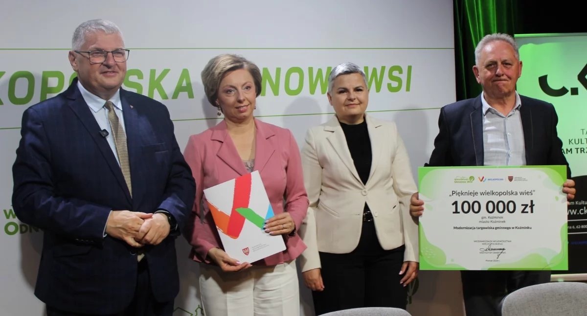 Gminy Powiatu Kaliskiego z dofinansowaniem. Finał konkursu „Pięknieje Wielkopolska Wieś”