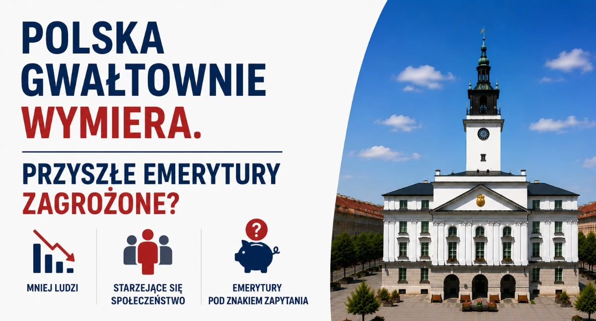 Polska gwałtownie wymiera. Przyszłe emerytury zagrożone?