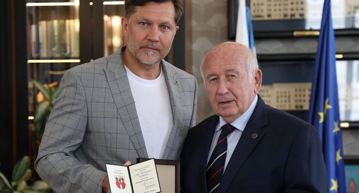 Profesor Wojciech Cichy uhonorowany odznaką Honorowy Przyjaciel Kalisza