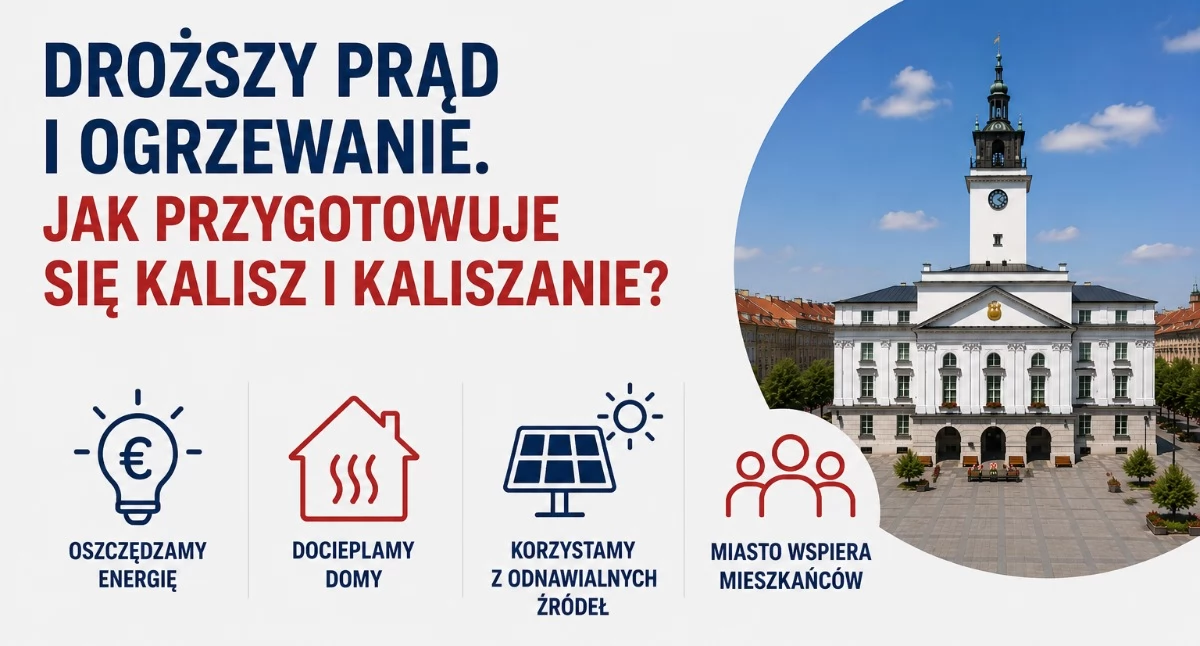 Droższy prąd i ogrzewanie. Jak przygotowuje się Kalisz i kaliszanie?
