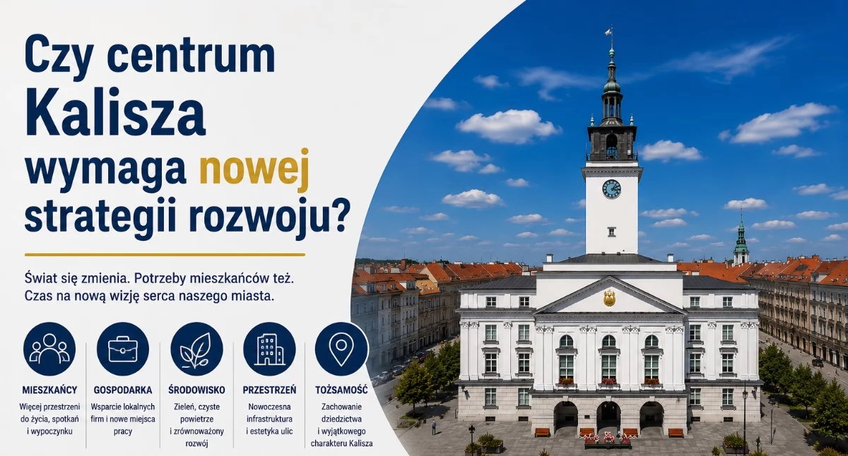 Czy centrum Kalisza wymaga nowej strategii rozwoju?