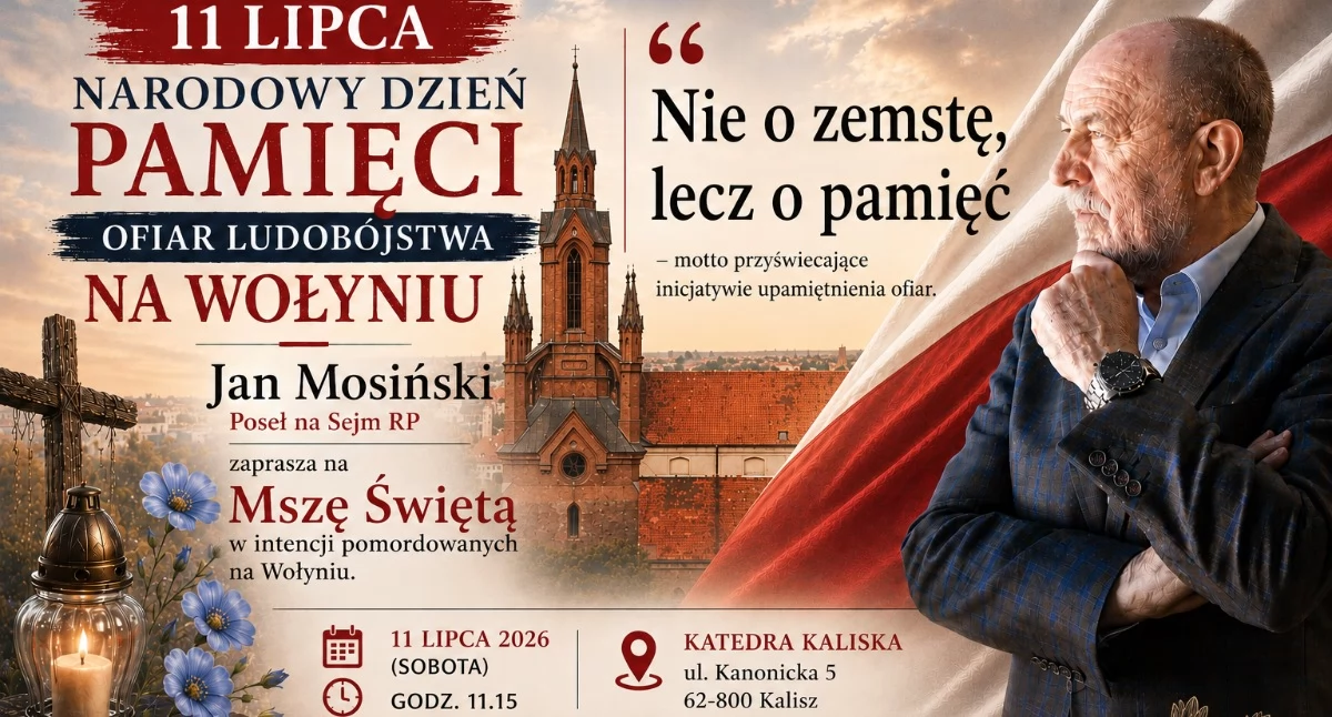 Msza w intencji pomordowanych na Wołyniu