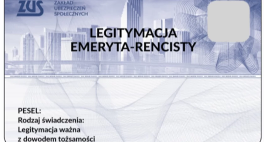 Nowe wzory legitymacji emeryta-rencisty