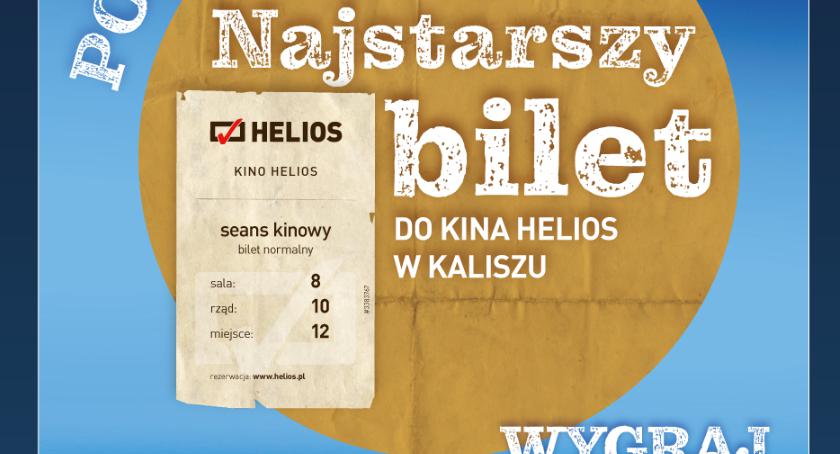 Poszukiwany najstarszy bilet do kina Helios!