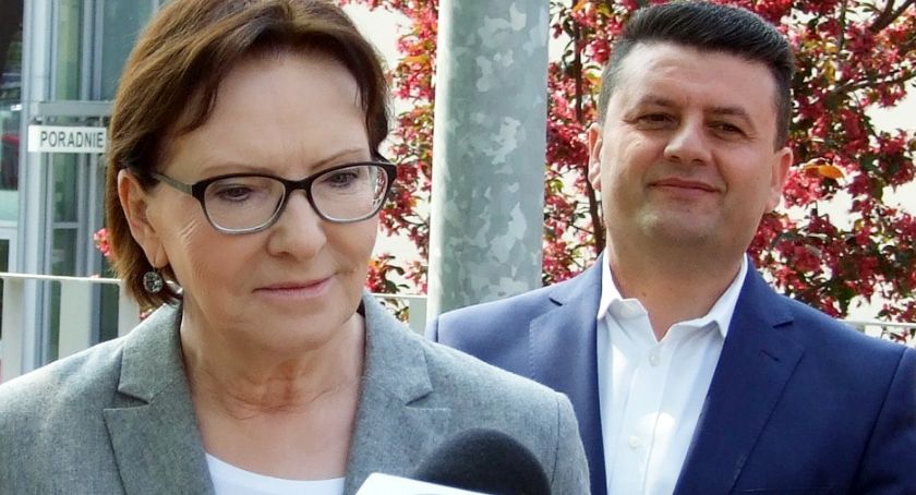 Ewa Kopacz w Kaliszu: Nie będzie waliła pięścią w stół