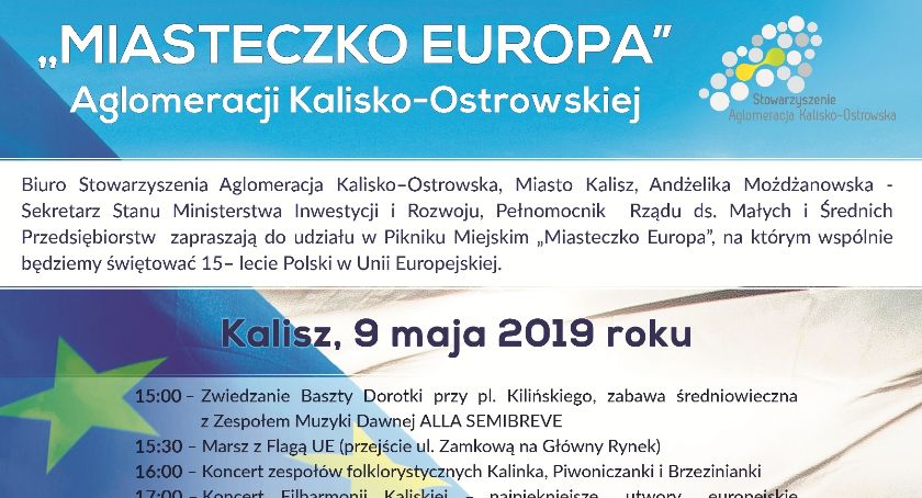  Miasteczko Europa – piknik Aglomeracji Kalisko-Ostrowskiej