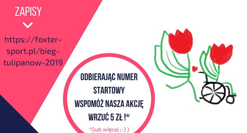 Pobiegnij i pomóż - III Charytatywny Bieg Tulipanów - 