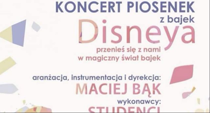 Koncert piosenek z bajek W. Disneya