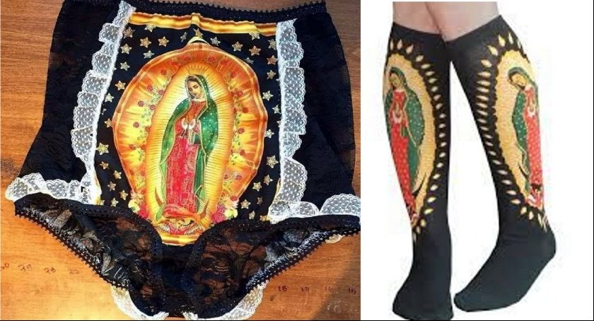 Stringi  z podobizną Matki Boskiej, czyli Chrystus na wagę