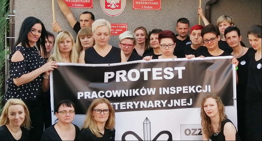 Czarny protest Inspekcji Weterynaryjnej 