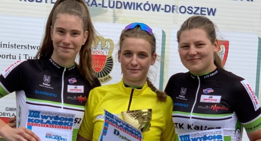 Z Kobylej Góry do Droszewa Całe podium dla kolarzy Kaliskiego Towarzystwa Kolarskiego