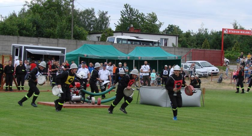 Strażacy rywalizowali w zawodach w Opatówku