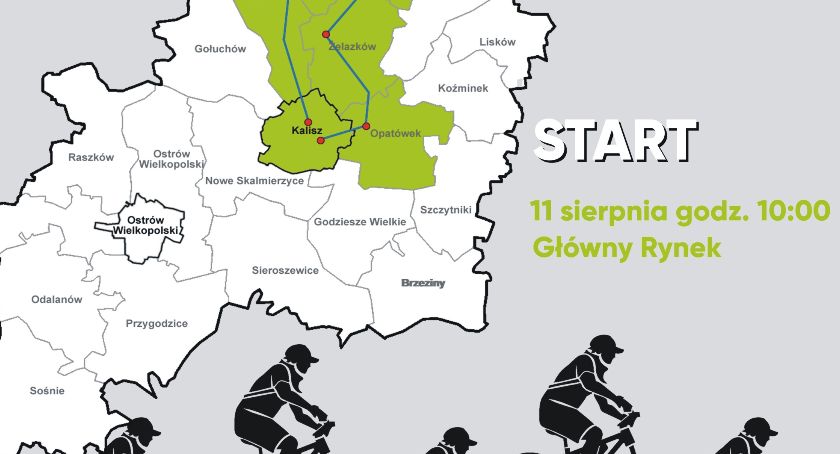 Rajd rowerowy po Aglomeracji Kalisko- Ostrowskiej 