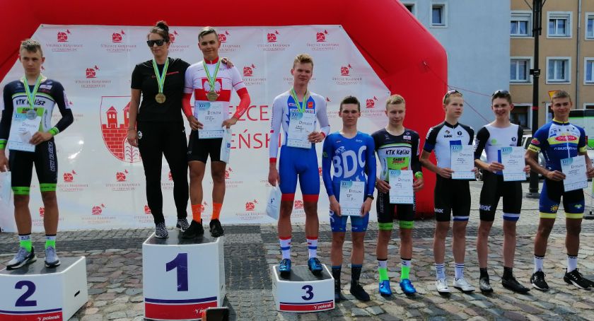 Niespodziewany sukces. Na Mistrzostwach Polski dwoje kolarzy KTK Kalisz zdobyło medale