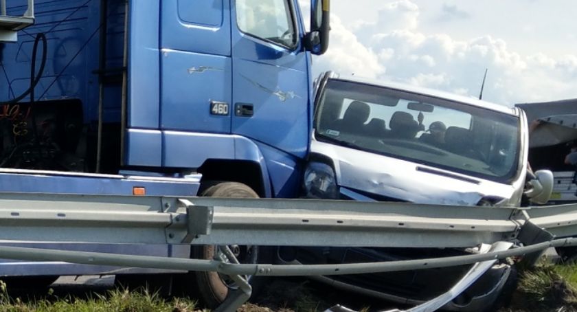 Wypadek na obwodnicy Skalmierzyc