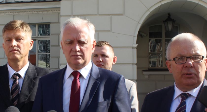 Wicepremier Jarosław Gowin w Kaliszu: Polska nie będzie płacić za mienie bezspadkowe