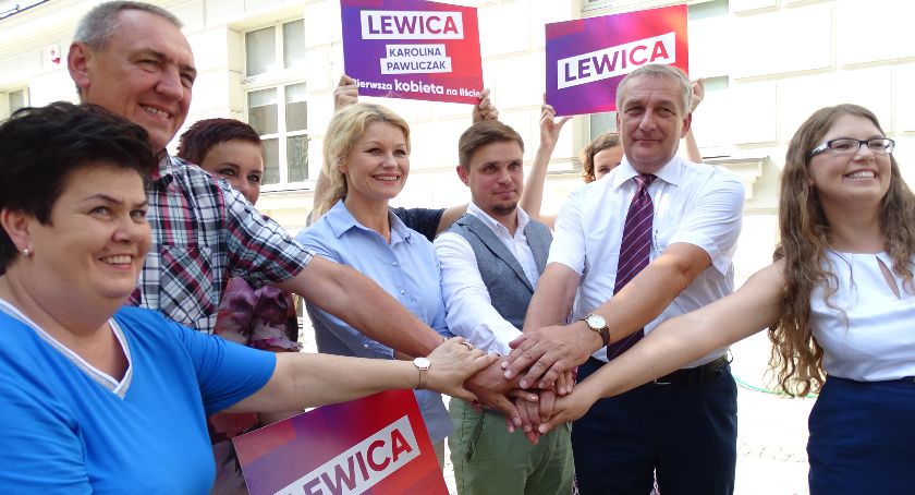 Wiesław Szczepański nr 1 na liście wyborczej SLD-Lewicy zawitał do Kalisza 