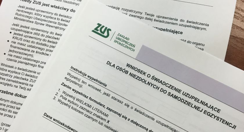 500+ dla osób niezdolnych do samodzielnej egzystencji