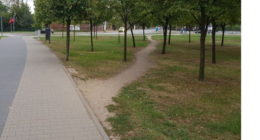 Mieszkańcy lepiej widzą niż architekci, gdzie powinny być chodniki