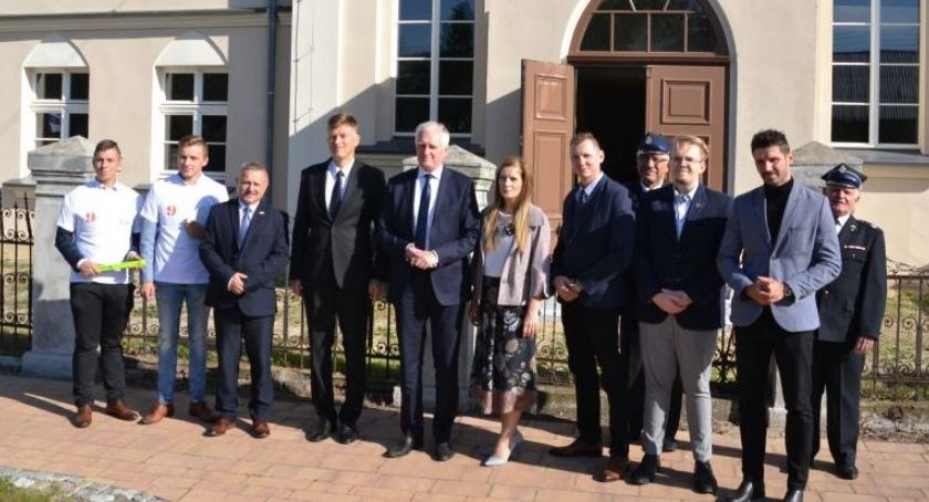 Premier Jarosław Gowin w Koźminku