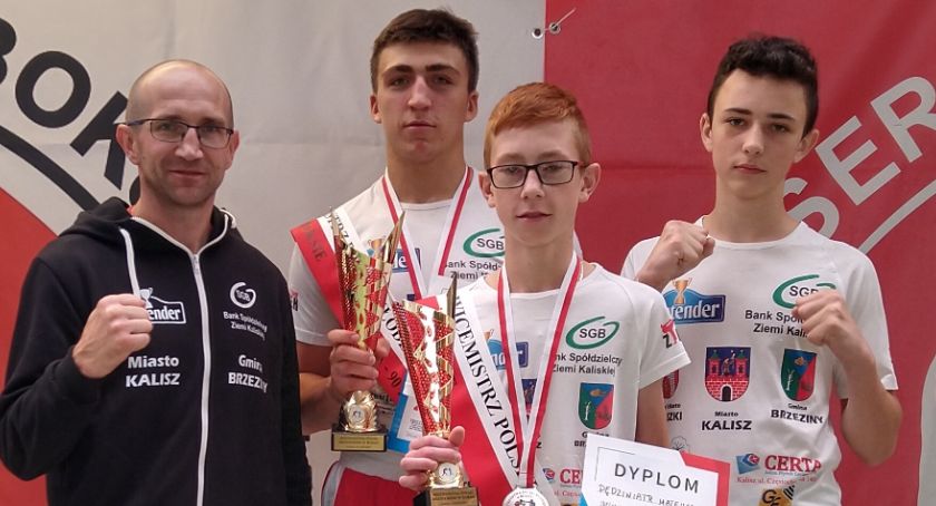 Bokserzy Ziętek Team Kalisz na podium Mistrzostw Polski Młodzików