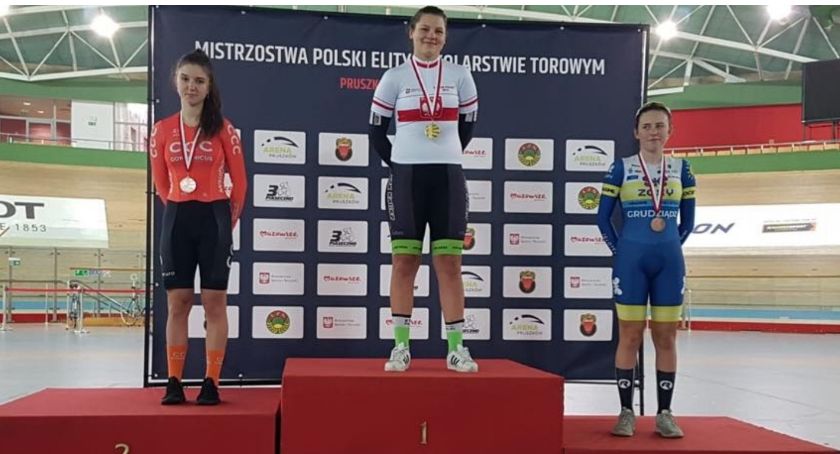 Medalowy welodrom w Pruszkowie dla kolarzy KTK Kalisz i Koźminianki
