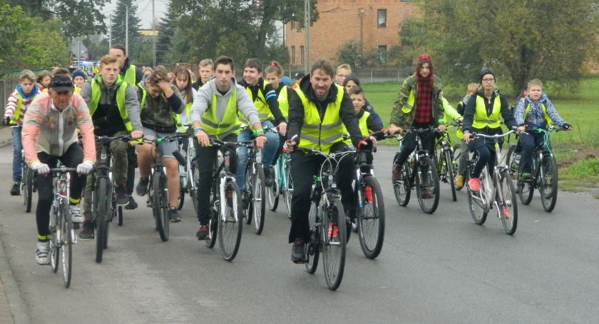 Powitali jesień na rowerach