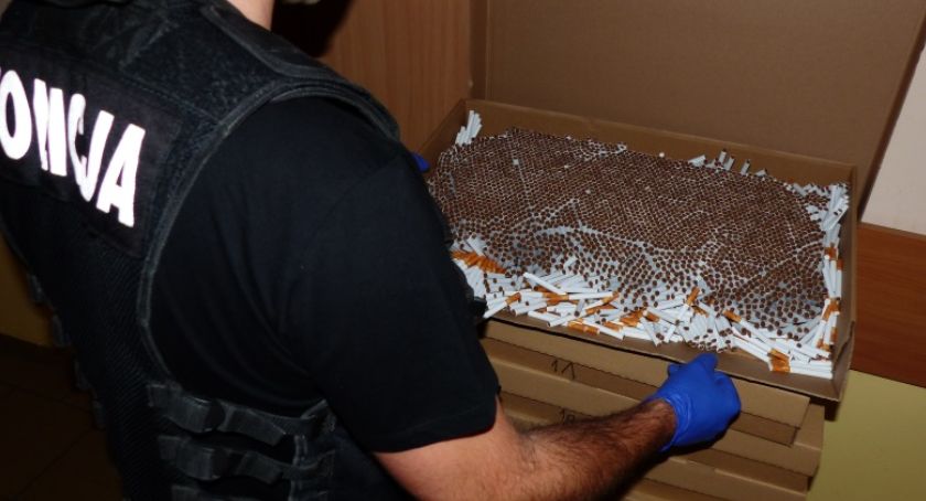 Policja przejęła nielegalne papierosy, tytoń i spirytus 
