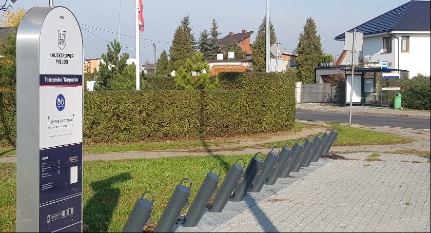 Rowery miejskie już nieczynne