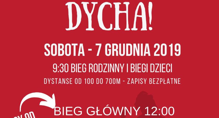 Harmonogram biegu  „Mikołajkowa Dycha”