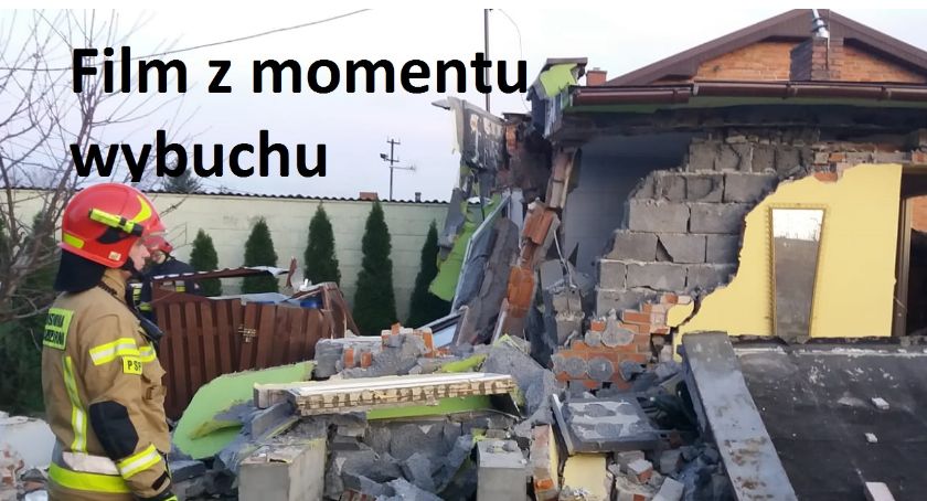Wybuch w Sulisławicach - FILM z momentu eksplozji