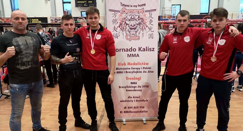 Kolejne trofeum Wiktora Cegły. Kaliszanie na podium Mistrzostw Europy Juniorów w MMA