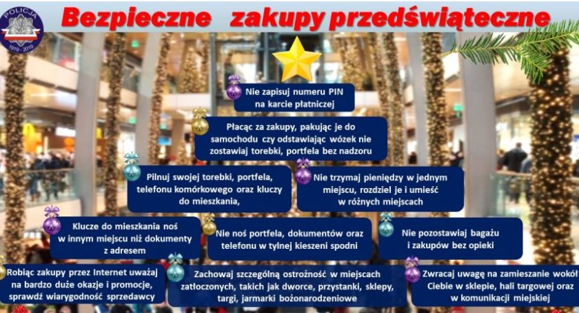 Nie pozwólmy się okraść! Policja ostrzega