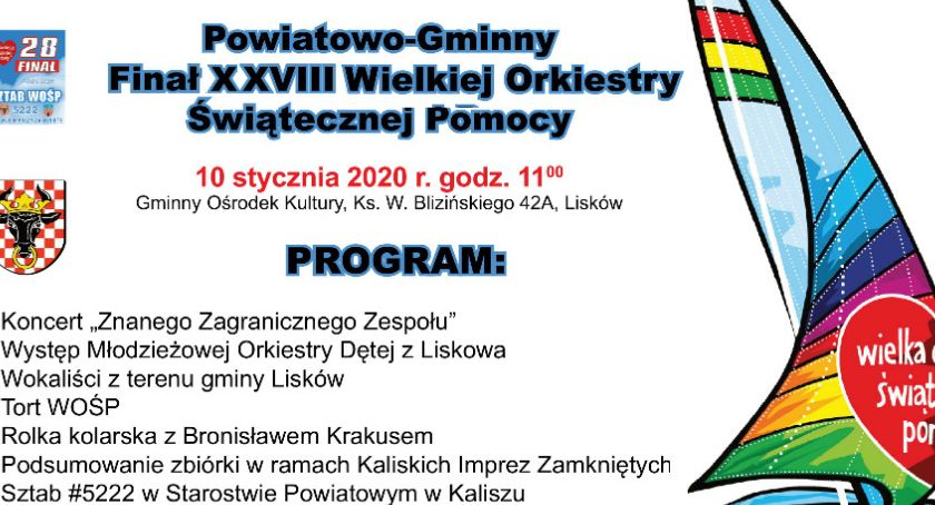 Powiatowy finał WOŚP w Liskowie