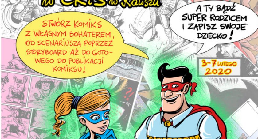W ferie będą rysować własne komiksy