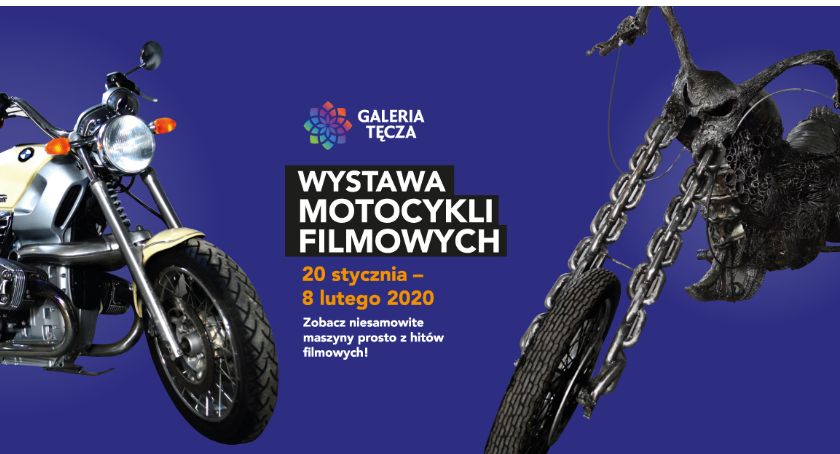 Wystawa słynnych Motocykli Filmowych w Galerii Tęcza