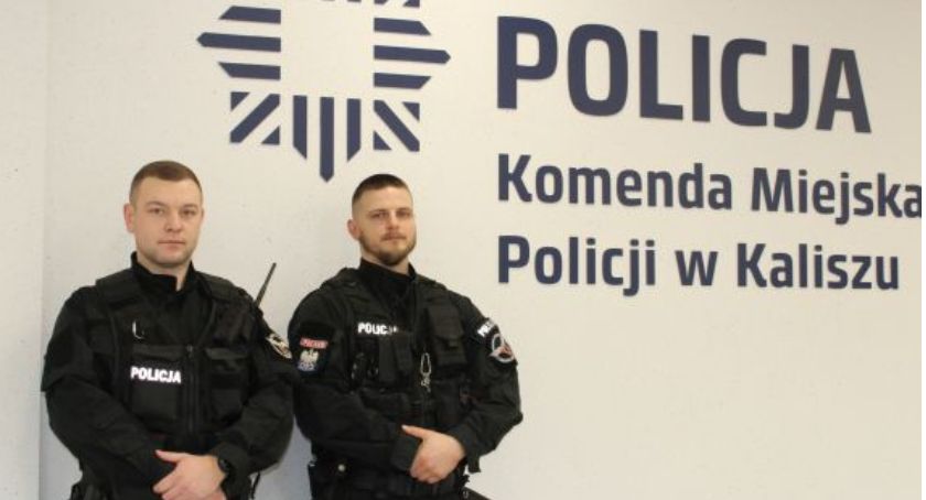 42-latek leżał na torach kolejowych, uratowali go policjanci KMP w Kaliszu
