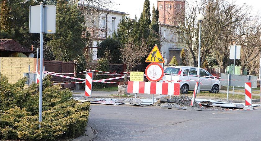 Ul. Głogowska na półmetku