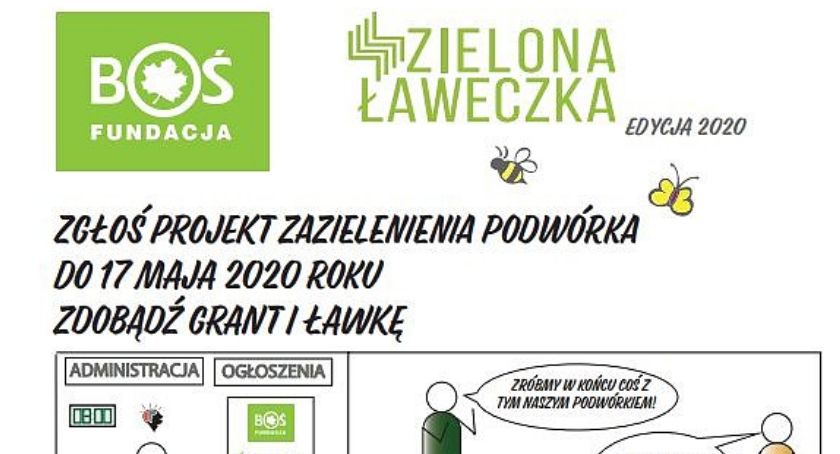 „Zielona Ławeczka” na każdym blokowisku
