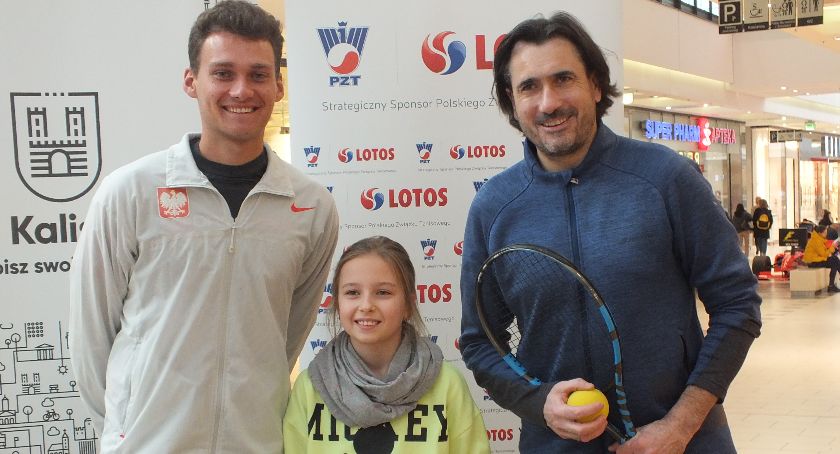 Tenisowe atrakcje w Galerii Amber. W piątek i w sobotę Davis Cup w Arenie Kalisz