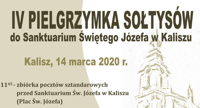 14 marca odbędzie się IV Pielgrzymka Sołtysów do Sanktuarium Świętego Józefa