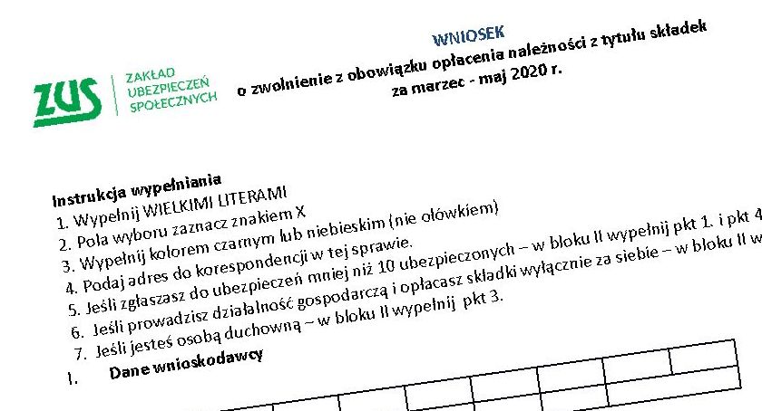 Jak nie płacić  ZUS w ramach „tarczy antykryzysowej”?