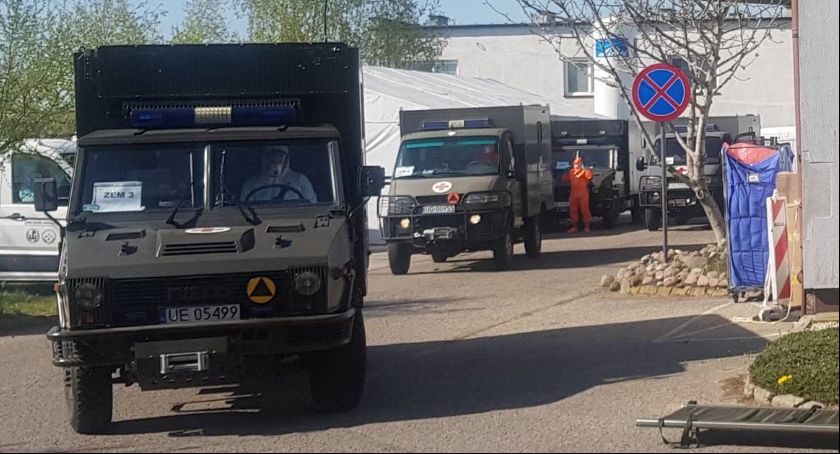 Wszyscy zakażeni koronawirusem pacjenci z Salusa są już w szpitalu w Wolicy