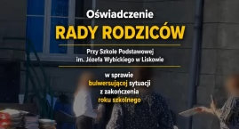 Oświadczenie RADY RODZICÓW Przy Szkole Podstawowej i&hellip;