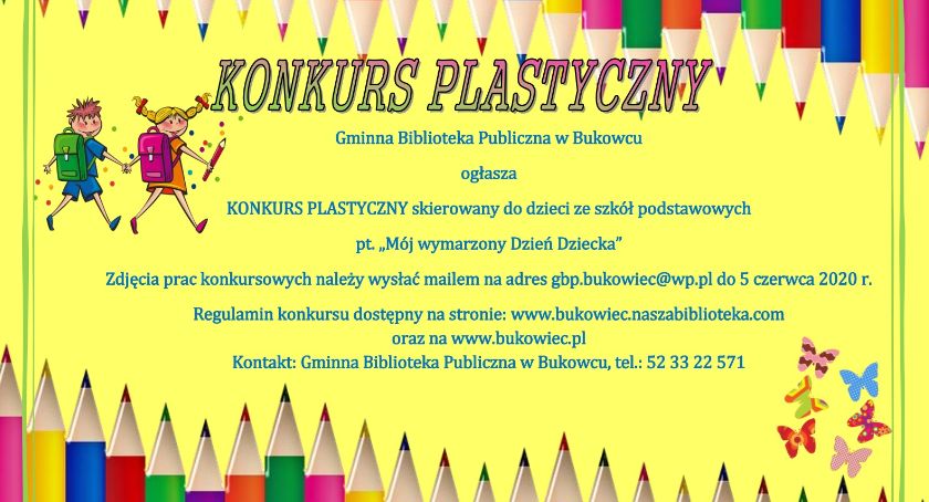 Konkurs plastyczny pt. „Mój wymarzony Dzień Dziecka”