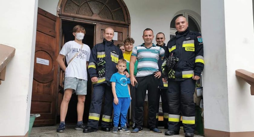 Strażacy z Warlubia też pomagają. Byli w Bąkowie, byli w Bydgoszczy