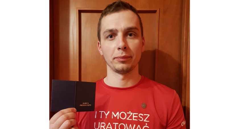 Jak to jest zostać dawcą szpiku? Bartosz Rozkwitalski opowiada z pierwszej ręki 