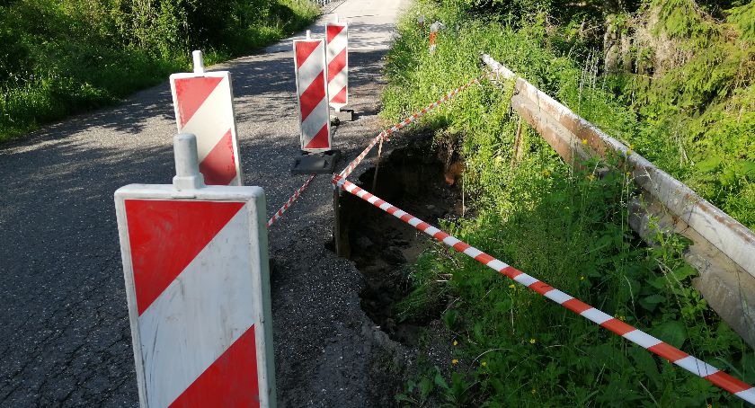 Dziura w dordze na Wyrwie. Będzie remont?